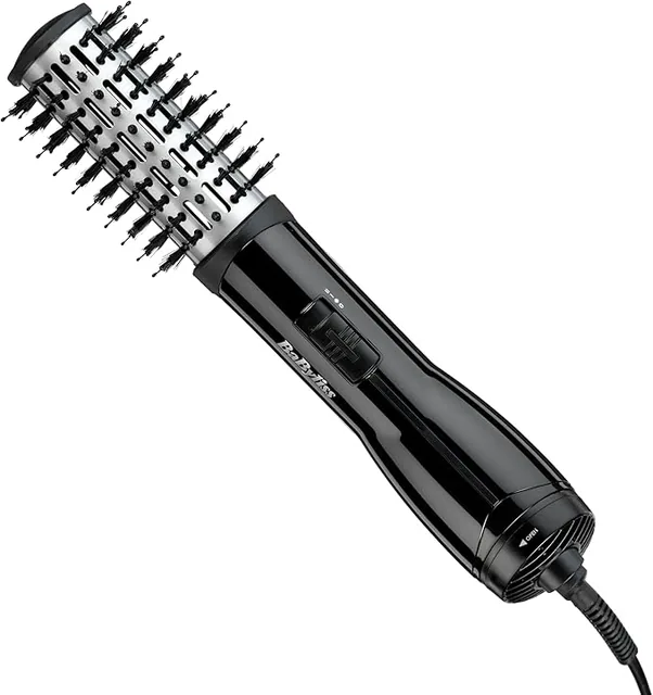 BaByliss Flawless Volume Hot Air Brush - Dry and Style in On Black – 2764U