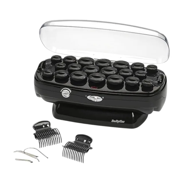 BaByliss Thermo-Ceramic Heated Hair Rollers, Black – 3035U