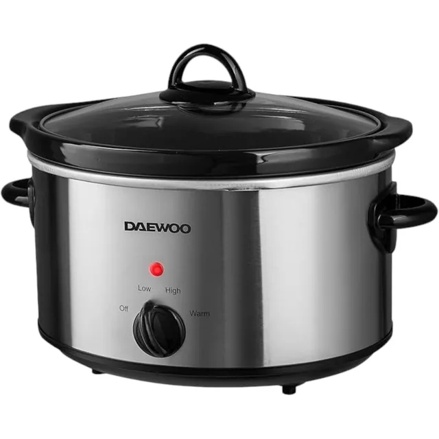 Daewoo 3.5L Slow Cooker, Compact Electric Cooker – SDA1364