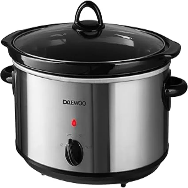 Daewoo 6.5L Family Slow Cooker – SDA1788GE