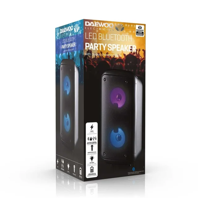 Daewoo Portable Party Speaker – AVS1464GE