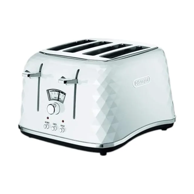 De'Longhi Brillante 4-Slice Toaster – CTJ4003W