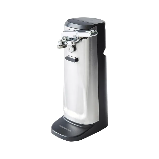 Morphy Richards 3-in-1 Electric Tin Can Opener, Magnetic Lid Holder
