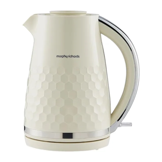 Morphy Richards Hive Kettle, 1.5L, Easy Fill System, Cream – 108272