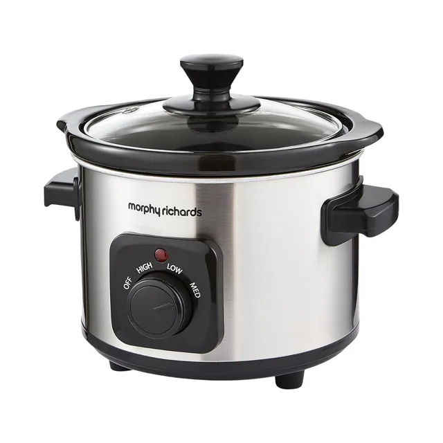 Morphy Richards Slow Cooker, 1.5L, Ceramic Pot