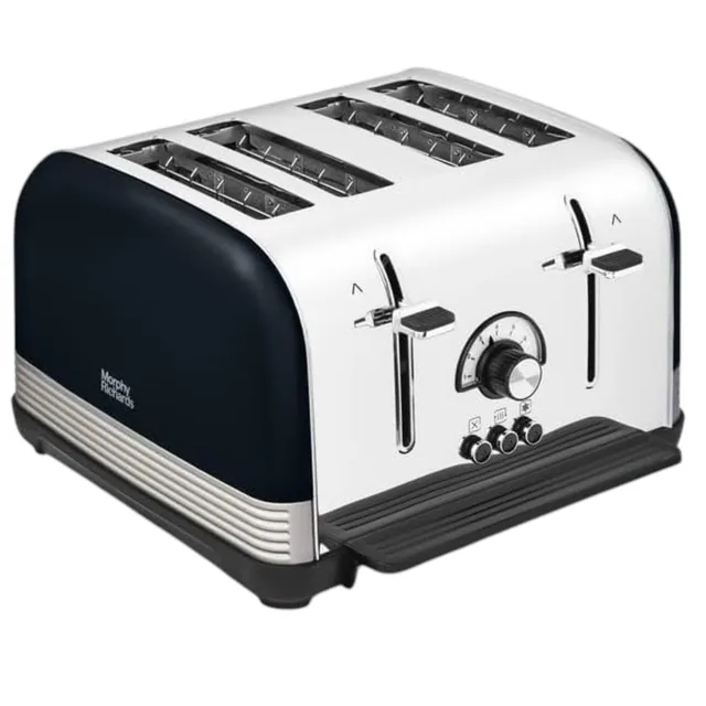 Morphy Richards Venture Retro 4 Slice Toaster, Radio Dial – 240334