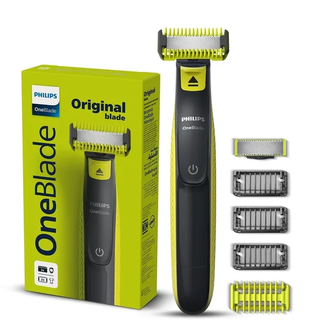 Philips OneBlade, 10 Shaver, Trimmer for Face & Body – QP2824