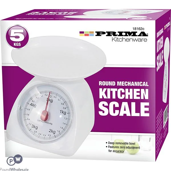 Prima Mechanical Kitchen Scale 5kg – 18162C