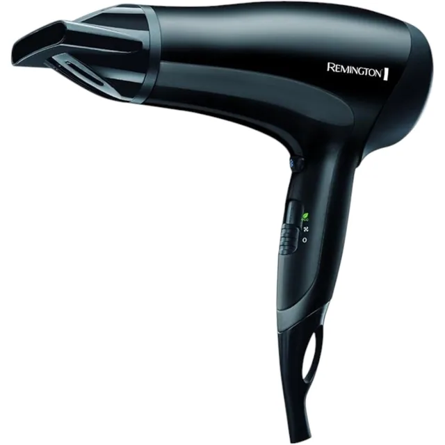 Remington Power Dry Lightweight Hair Dryer, 2000 W, Black – D3010