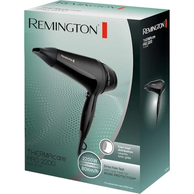 Remington Thermacare Pro Hair Dryer Black – D5710
