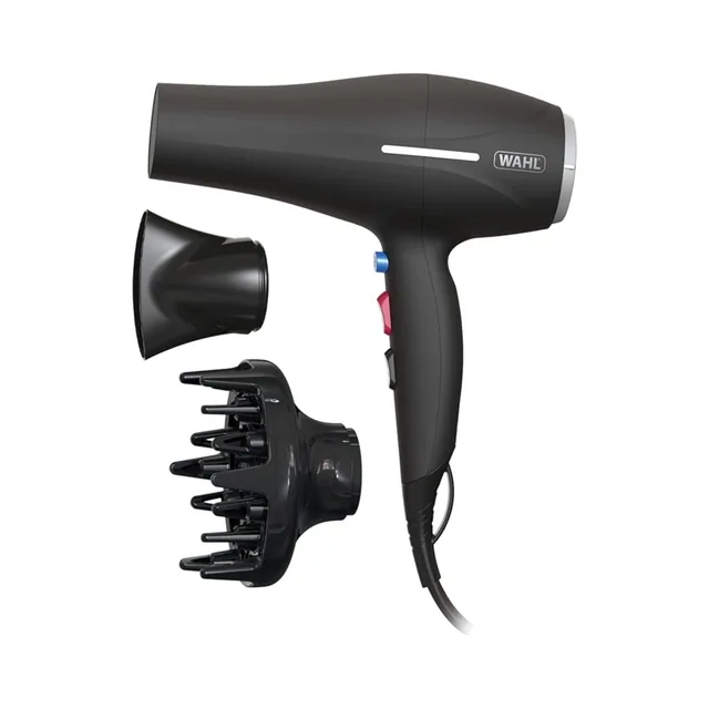 Wahl Ionic Smooth Hairdryer, Black – ZY105