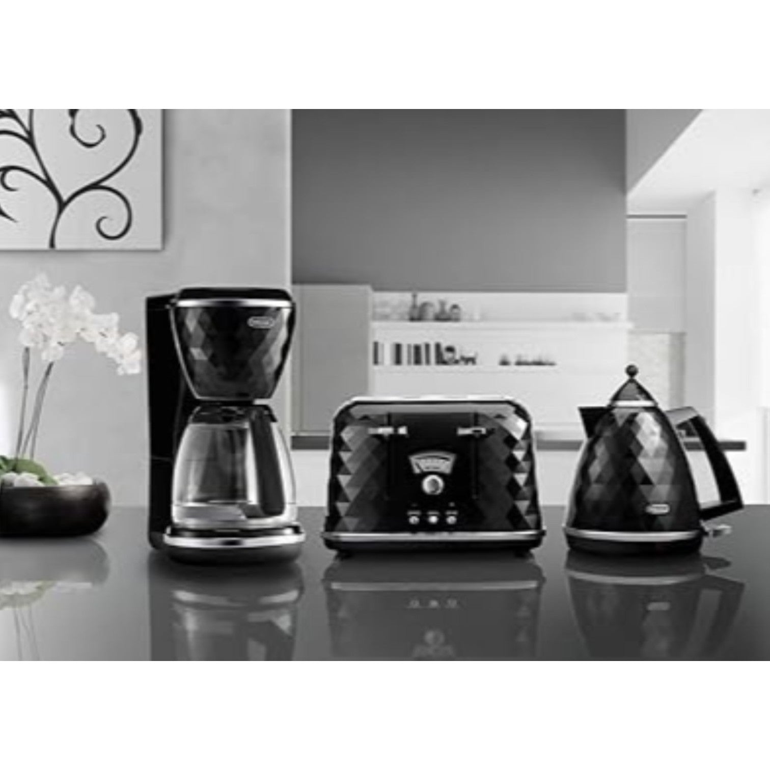 De'Longhi Brilliante 4-slot toaster CTJ4003B