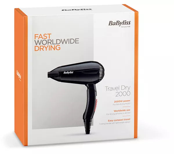 Babyliss Travel Hair Dry folding - 5344BU