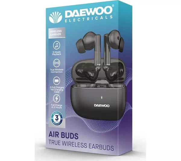 Daewoo Air Buds True Wireless Bluetooth Earbuds – AVS1599