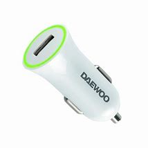 Daewoo Single USB Car Charger 1A – ELA1353
