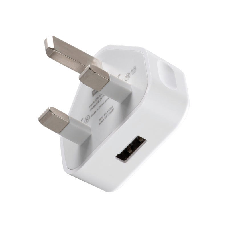 Daewoo Single USB Mains Charger – ELA1354
