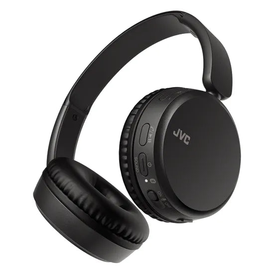 JVC Wireless Bluetooth 5.2 Headphones Black – HA‑S36W