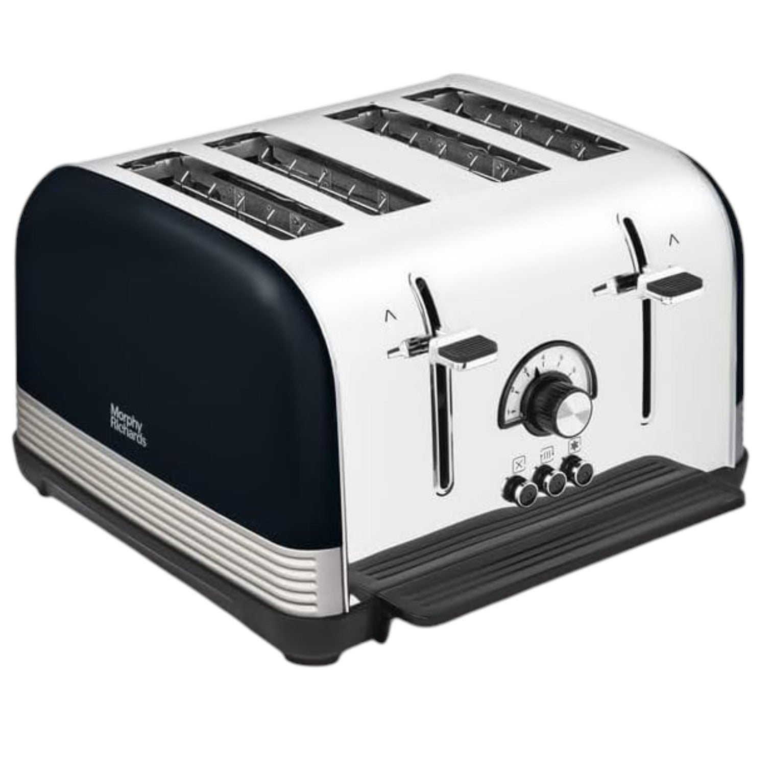 Morphy Richards Venture Retro 4 Slice Toaster, Radio Dial - 240334