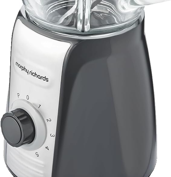 Morphy Richards Total Control Glass Jug Blender, Grey - 403010