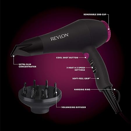 Revlon Smooth Brilliance Hair Dryer 2000W – RVDR5251