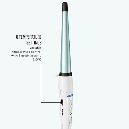 Remington Curling Wand, Conical barrel 13-25mm, Shine Therapy - CI53W