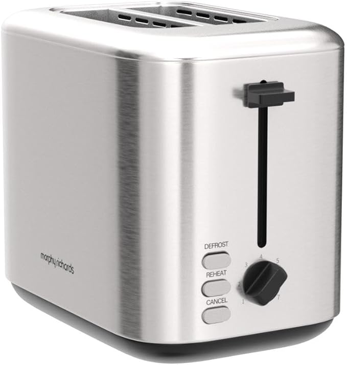 Morphy Richards Equip 2 Slice Toaster, Defrost and Reheat - 222067