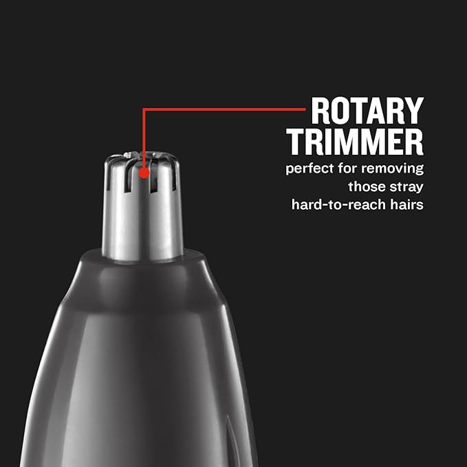 Remington Hair Trimmer for Men, Nose, Ear, & Eyebrow Hair Clipper - NE3850