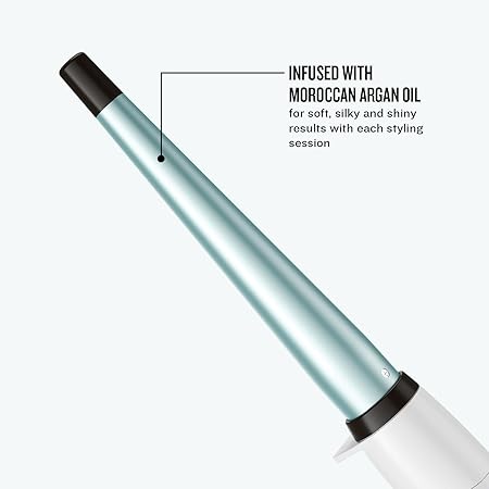 Remington Curling Wand, Conical barrel 13-25mm, Shine Therapy - CI53W