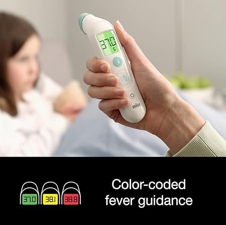Braun Sensian Swipe 5 Temple thermometer -TempleSwipe Technology - BST200