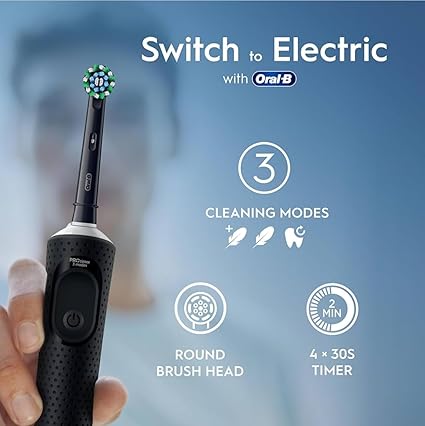 Oral-b Vitality Pro Rotating Electric Toothbrush Black