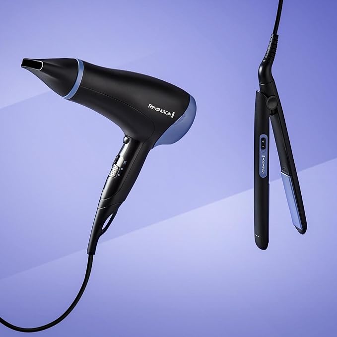 Remington Hair Straightener and Hair Dryer - D3016GP