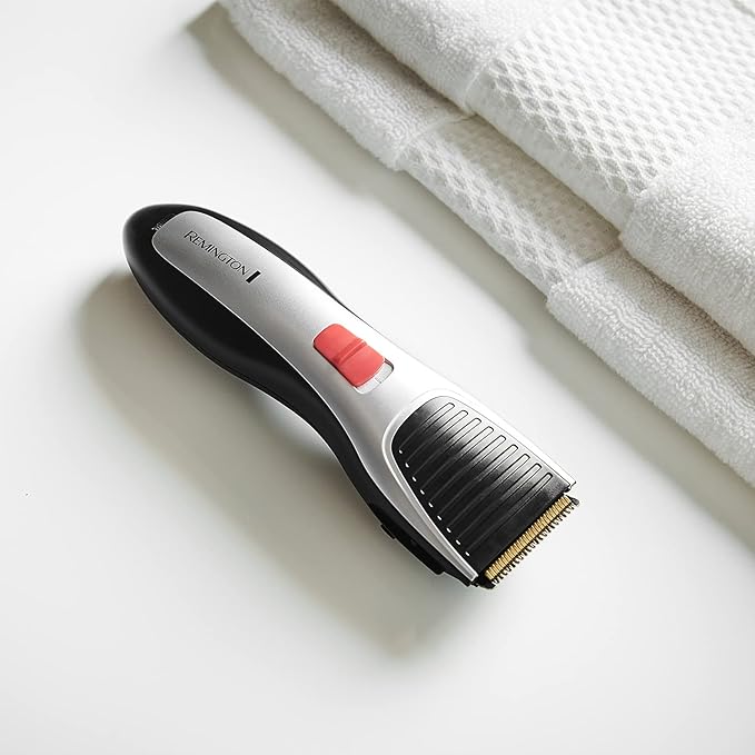 Remington Titanium Hair Clippers, Cordless Clipper for Men - HC340