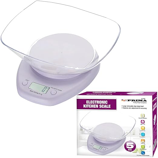 Prima Electronic Kitchen Scale 5kg – 18168C