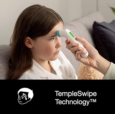 Braun Sensian Swipe 5 Temple thermometer -TempleSwipe Technology - BST200