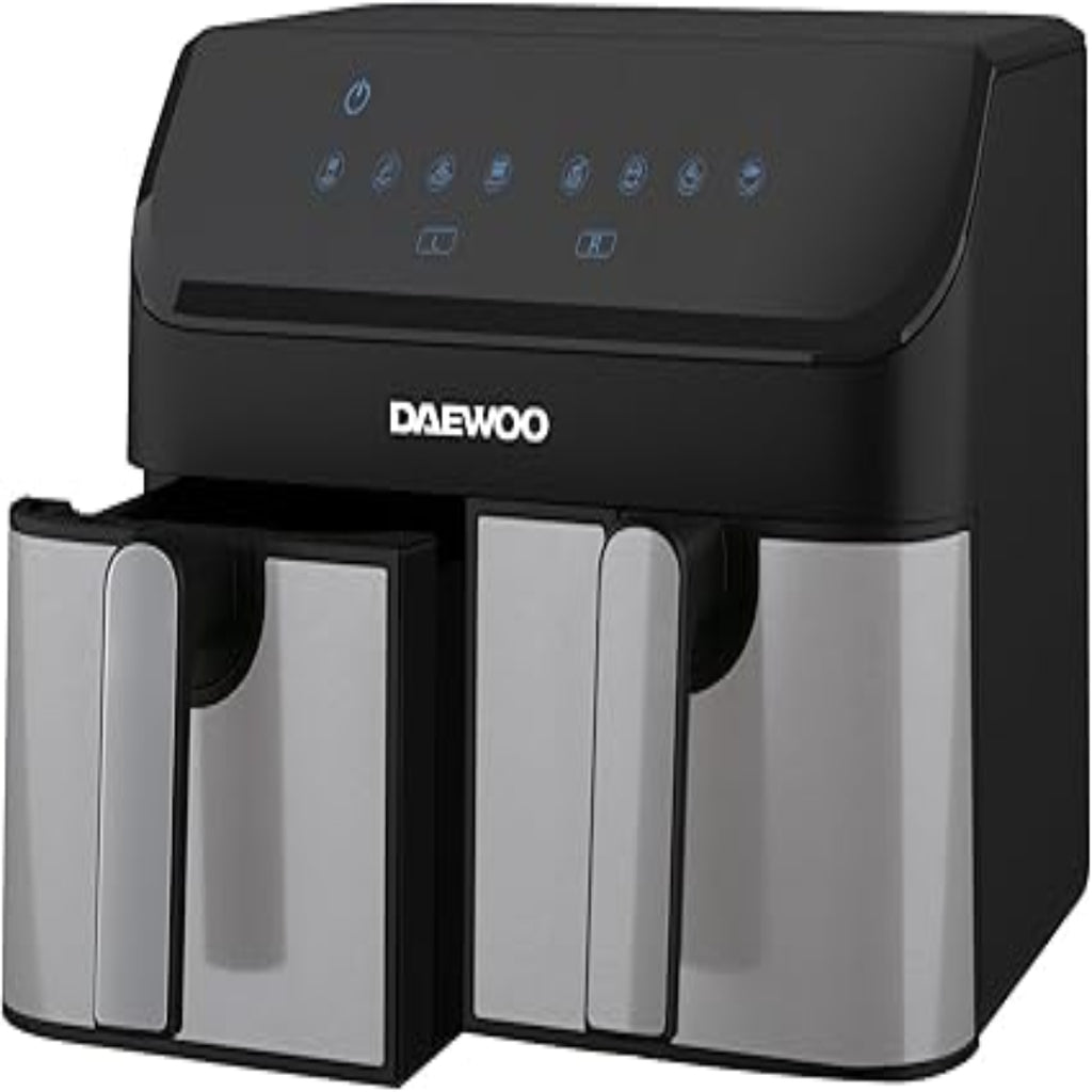 Daewoo Digital Double Drawer Air Fryer 9L – SDA2310GE