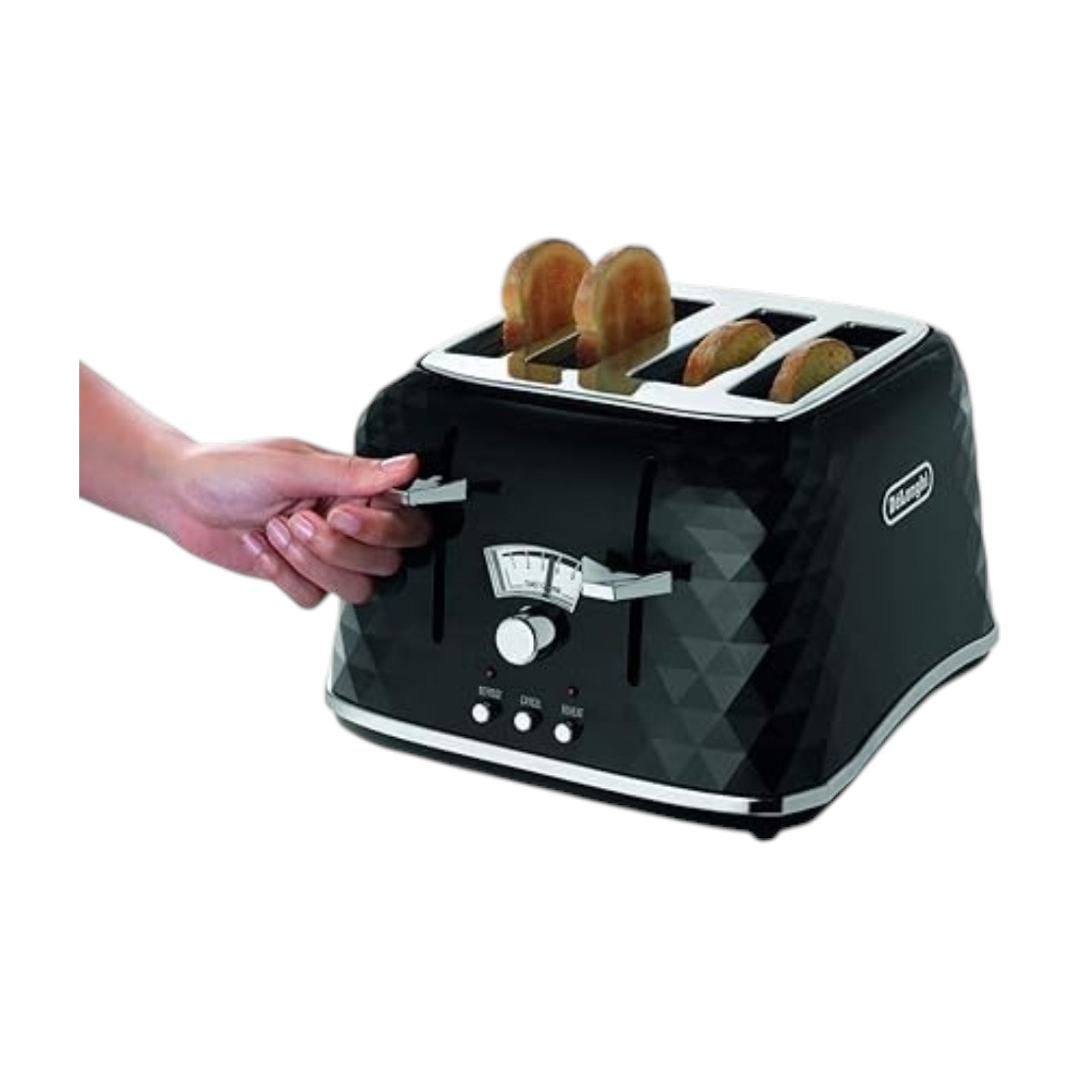 De'Longhi Brilliante 4-slot toaster CTJ4003B