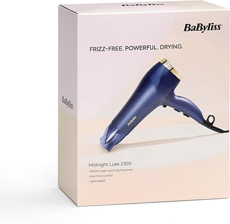 BaByliss Midnight Luxe Ionic Hair Dryer – 5781U
