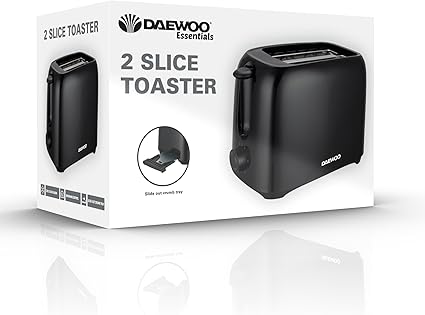 Daewoo Essentials 2‑Slice Toaster – SDA1674