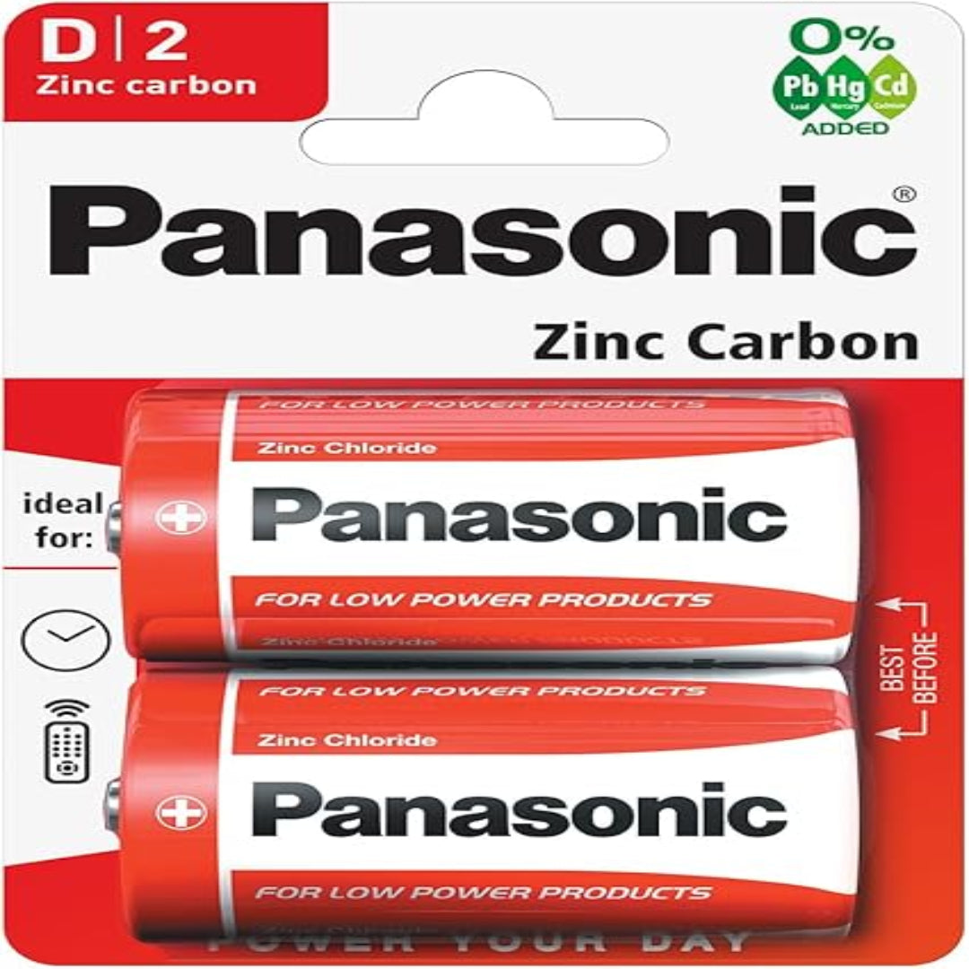 Panasonic Zinc D2 Battery – 1147