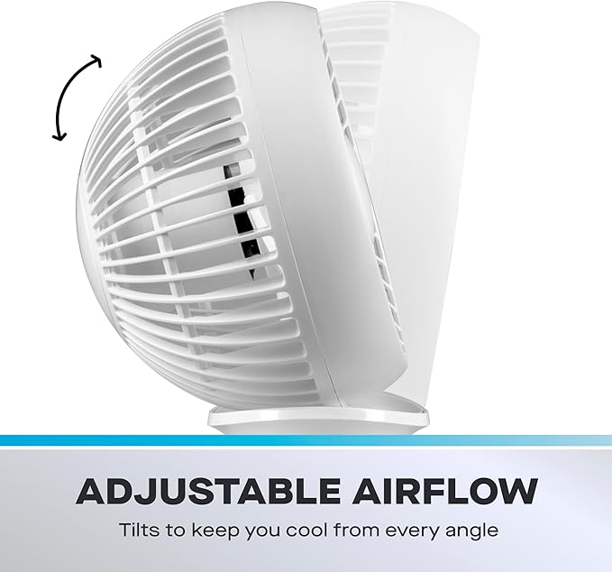 Daewoo 4” Portable Rechargeable Desk Fan - COL1540