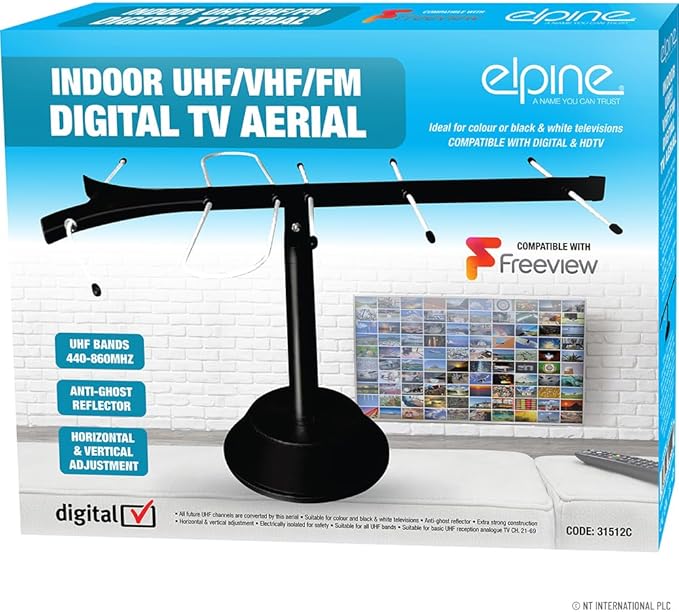 Elpine Indoor TV Aerial Antenna – 31512C
