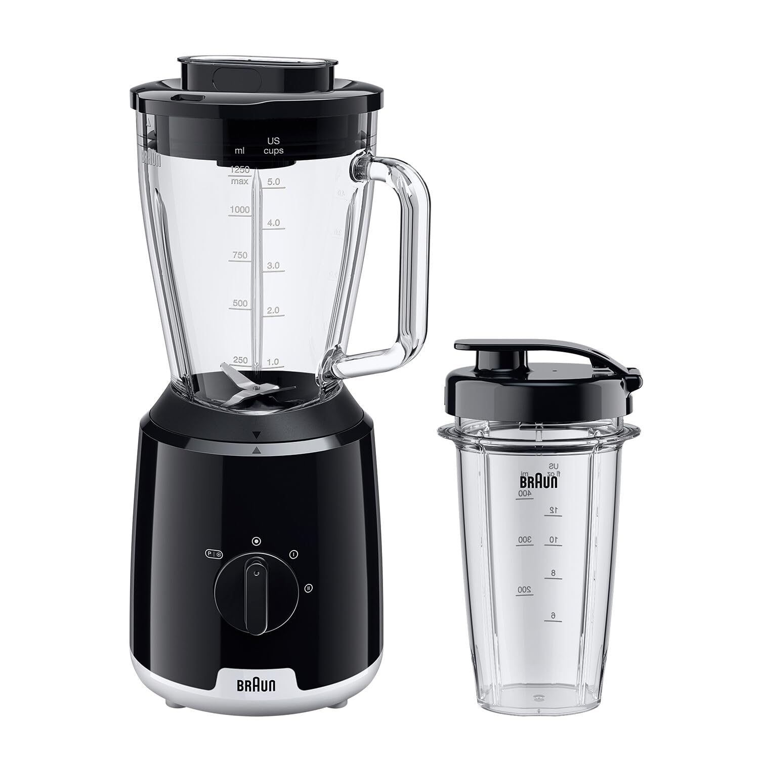 Braun PowerBlend 1 Blender with Triangular Jug 600W – JB1051BK