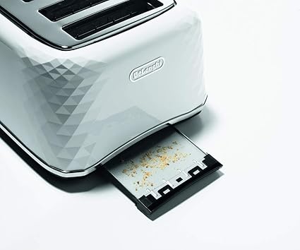 De'Longhi Brillante 4-Slice Toaster - CTJ4003W