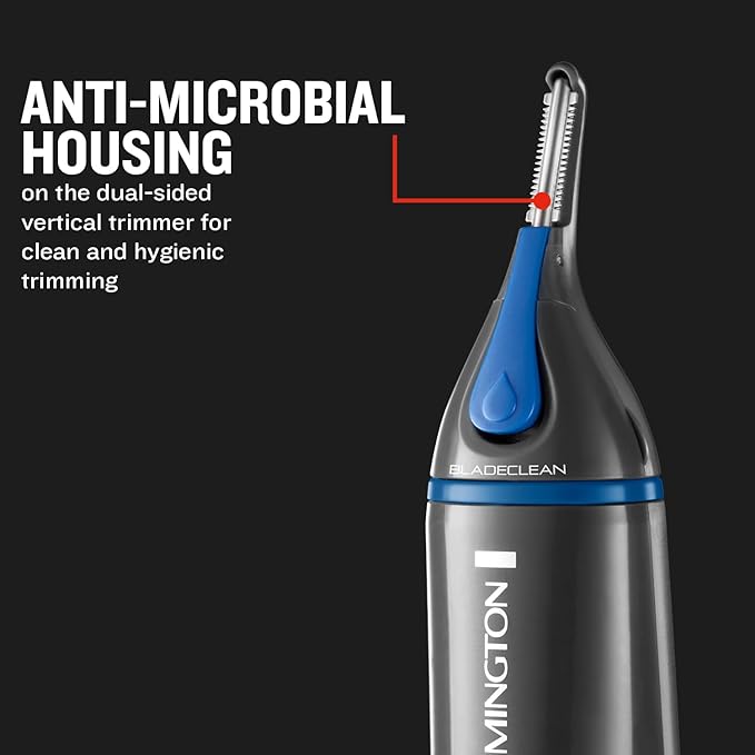 Remington Hair Trimmer for Men, Nose, Ear, & Eyebrow Hair Clipper - NE3850