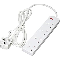 Daewoo Extension Lead 4 Gang 1m – EXT1027
