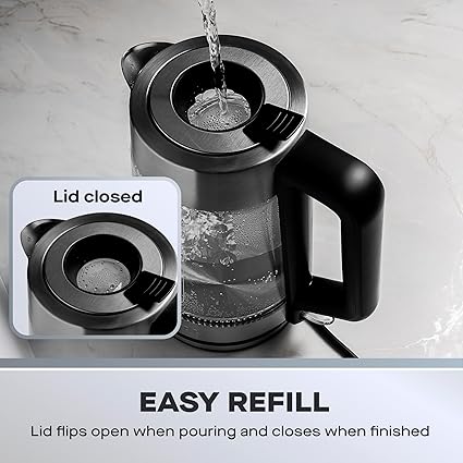 Daewoo Easy-Fill Kettle 1.7L, 3000W – SDA1780