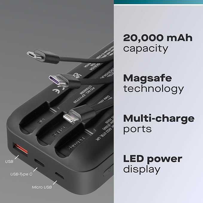 Daewoo Portable Power Bank 20000mAh – ELA1437