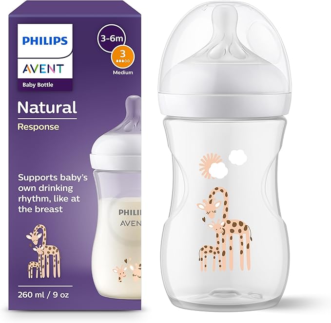 Philips Avent Natural Response Baby Bottle - 260ml Baby - SCY903/66