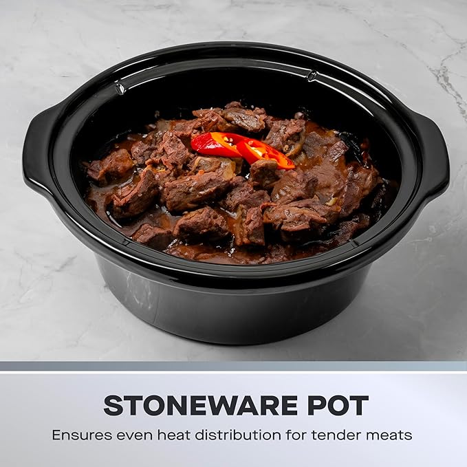 Daewoo 3.5L Slow Cooker, Compact Electric Cooker - SDA1364