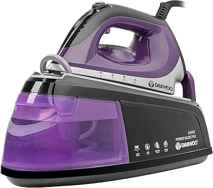 Daewoo 2400W 1.2L Steam Station Iron – SDA1589GE